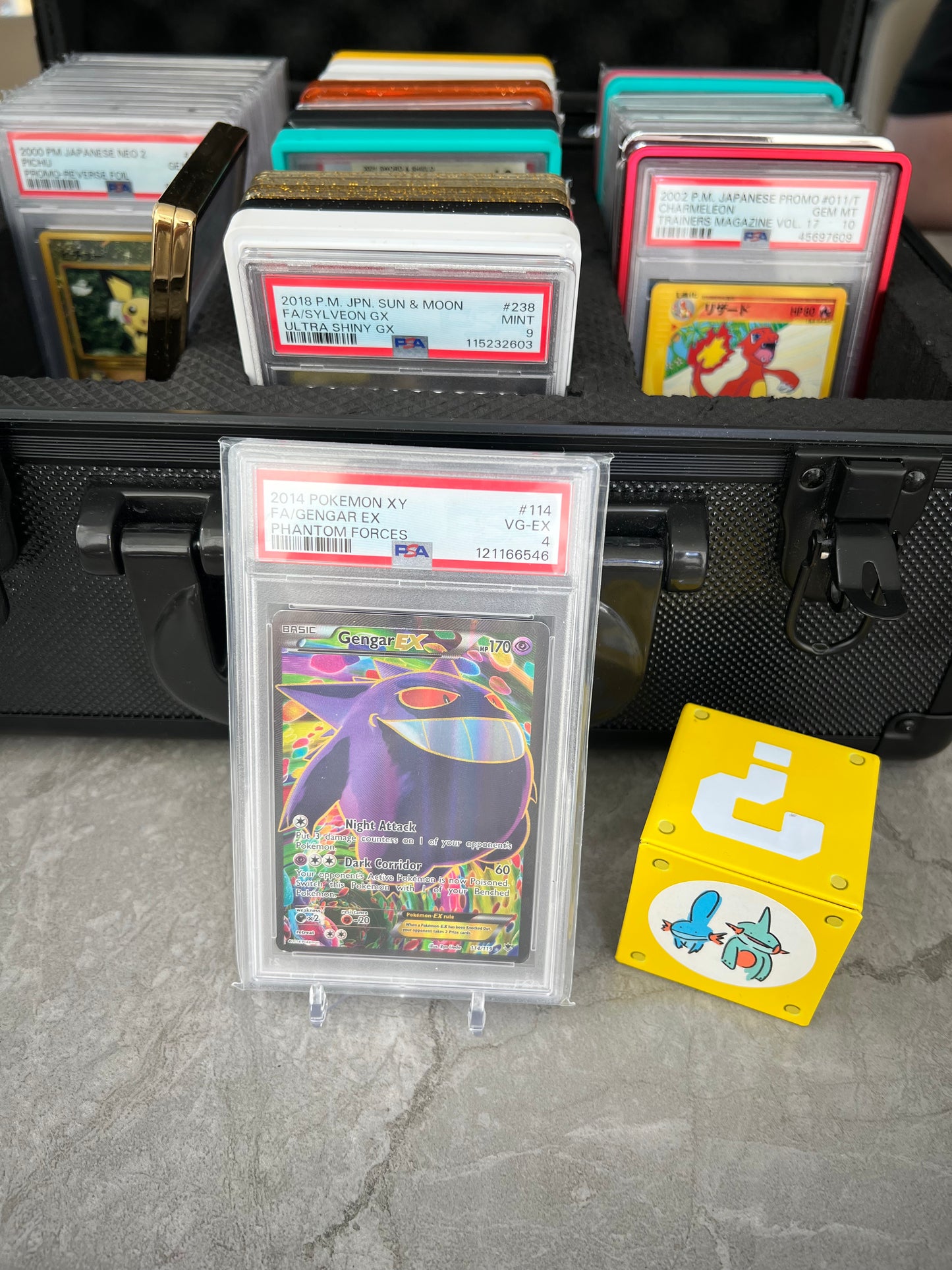 PSA 4 - XY Phantom Forces Gengar EX Full Art #114