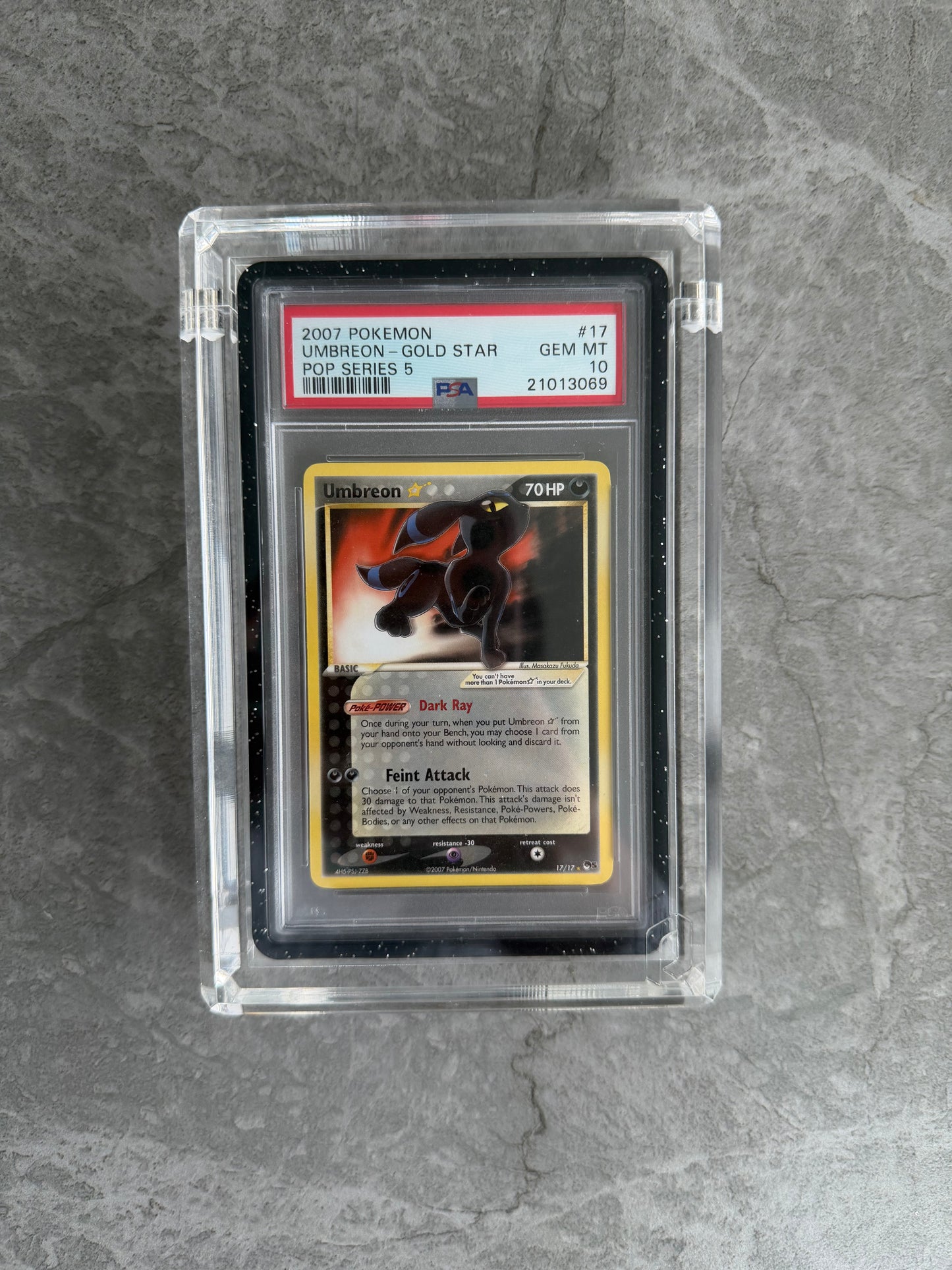 Umbreon Gold Star PSA 10