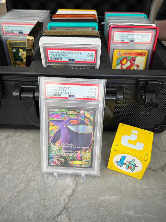 PSA 4 - XY Phantom Forces Gengar EX Full Art #114