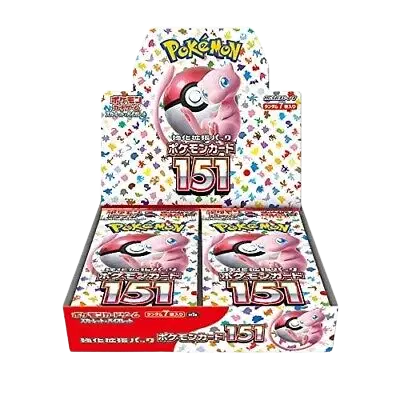 Pokemon 151 Booster Box (JP)