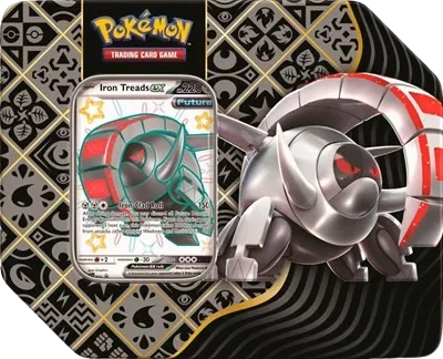 Paldean Fates Tin [Iron Treads ex]