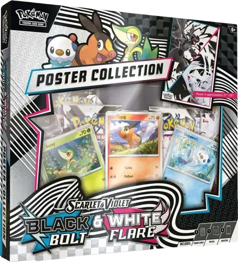 Black & White Unova Poster Collection