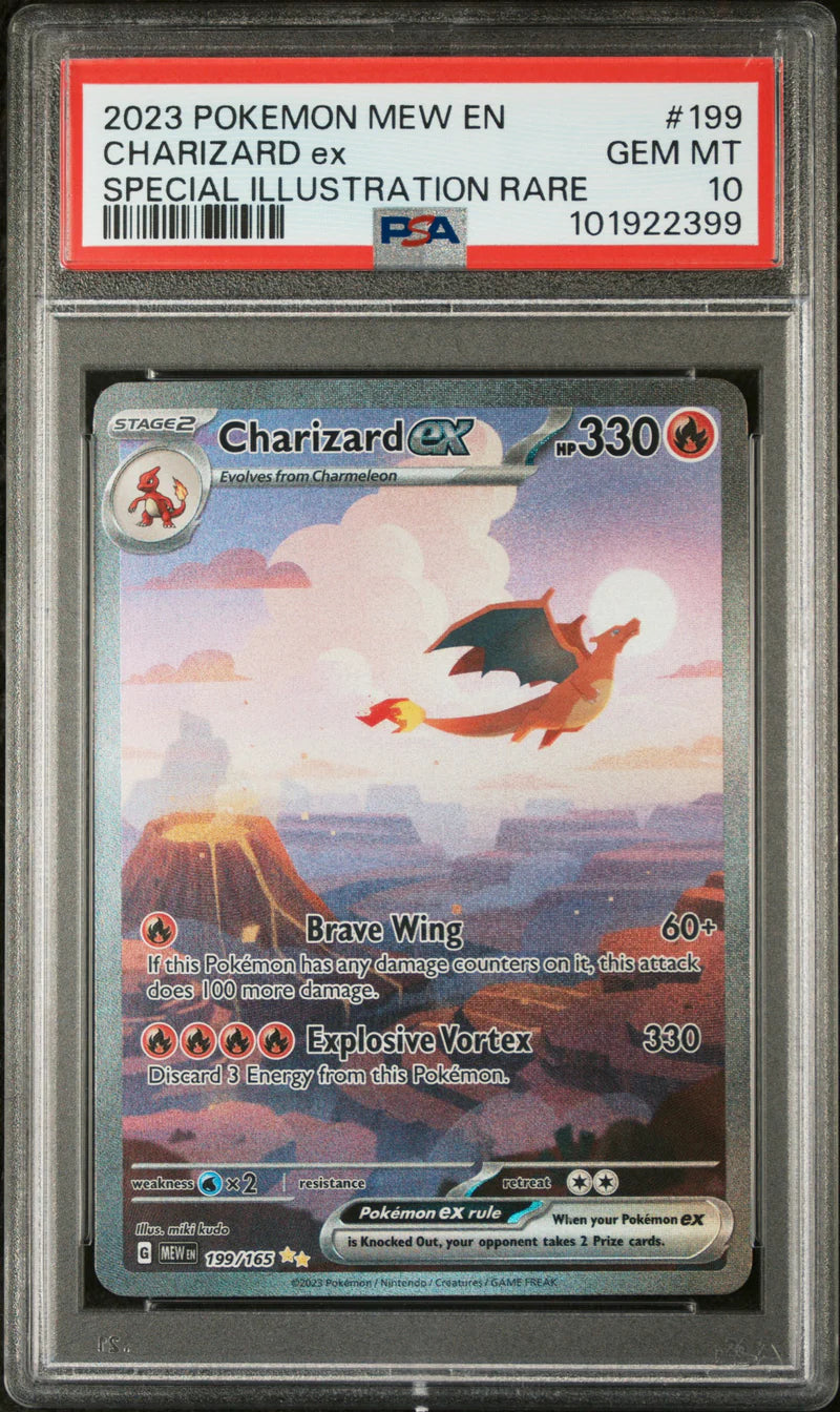 Charizard EX 199 PSA 10